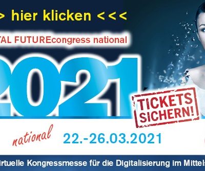 Großartige Vorträge Auf Dem DIGITAL FUTUREcongress Im März 2021!